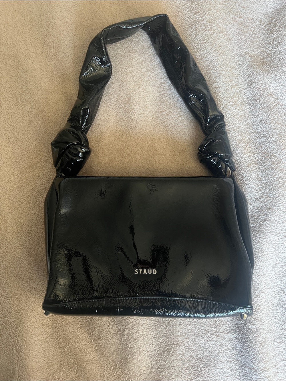 Staud Lisbett Black Shoulder Bag - Picture 5 of 8